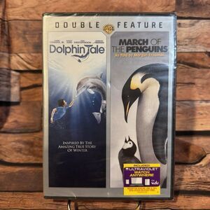 Dolphin Tale & March of Penguins DVD Double Feature Morgan Freeman 2013 Film